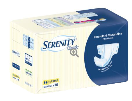 SERENITY PANNOLONE A MUTANDINA CLASSIC EXTRA XL 15 PEZZI - Parafarmacia Mostacciano