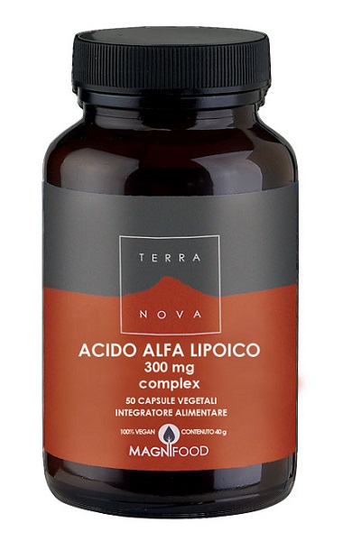 TERRANOVA ACIDO ALFA LIPOICO 300MG COMPLEX 50 CAPSULE - Parafarmacia Mostacciano