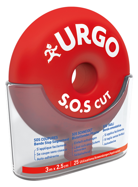 BENDA URGO SOS CUT 3X2,5CM - Parafarmacia Mostacciano