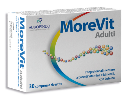 MOREVIT ADULTI 30 COMPRESSE - Parafarmacia Mostacciano