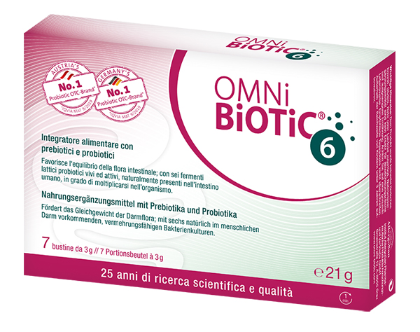 OMNI BIOTIC 6 POLVERE 7 BUSTINE DA 3 G - Parafarmacia Mostacciano