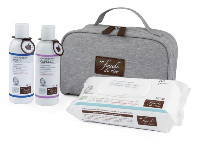 COFANETTO BAGNETTO FIOCCHI DI RISO - Parafarmacia Mostacciano