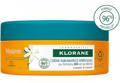 KLORANE CREMA SUBLIMATRICE DOPOSOLE VISO E CORPO TAMANU E MONOI 200 ML - Parafarmacia Mostacciano
