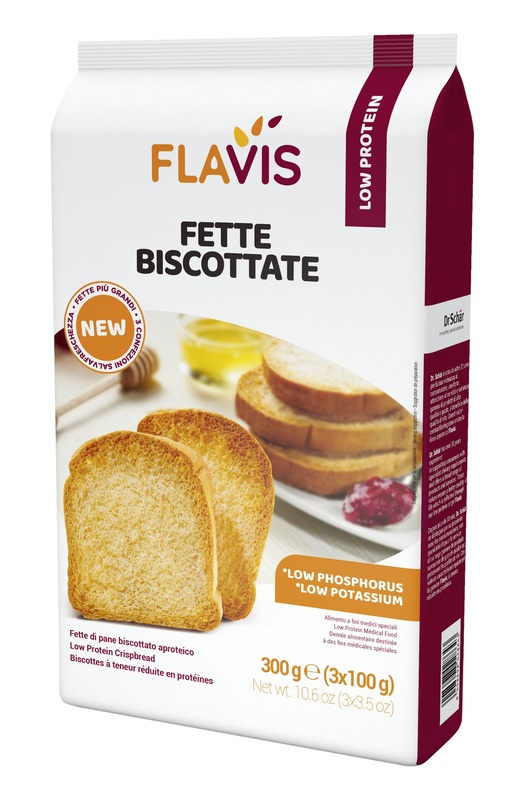 FLAVIS FETTE BISCOTTATE 300 G - Parafarmacia Mostacciano