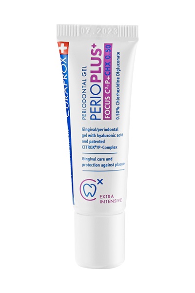 CURAPROX PERIOPLUS+ FOCUS GEL CHX 0,5% 10 ML - Parafarmacia Mostacciano