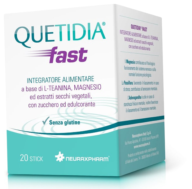 QUETIDIA FAST 20 STICK - Parafarmacia Mostacciano