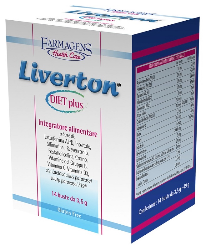 LIVERTON DIET PLUS 14 BUSTINE - Parafarmacia Mostacciano