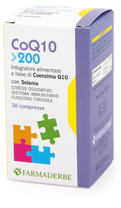 COQ10 200 30 COMPRESSE - Parafarmacia Mostacciano