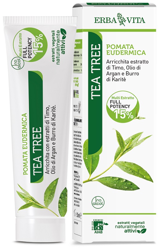 POMATA EUDERMICA TEA TREE 50 ML - Parafarmacia Mostacciano