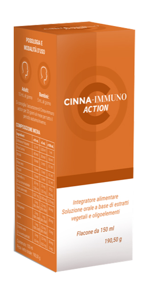 CINNA IMMUNO ACTION SOLUZIONE ORALE 150 ML - Parafarmacia Mostacciano