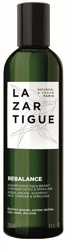 LAZARTIGUE REBALANCE SHAMPOO EQUILIBRANTE VINAIGRE DE RIZ & SPIRULINE 250 ML - Parafarmacia Mostacciano