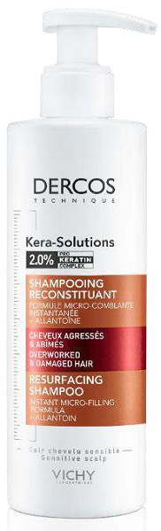 DERCOS TECHNIQUE KERASOL SHAMPOO RISTRUTTURANTE 250 ML - Parafarmacia Mostacciano
