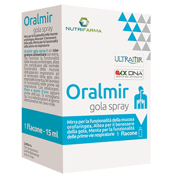 ORALMIR GOLA SPRAY 15 ML - Parafarmacia Mostacciano