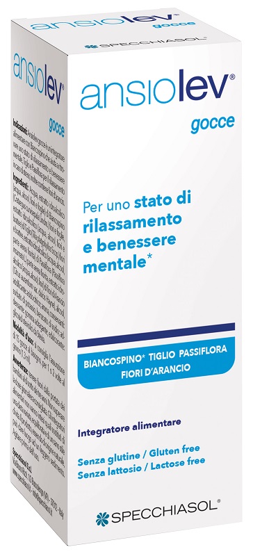 ANSIOLEV GOCCE 20 ML - Parafarmacia Mostacciano