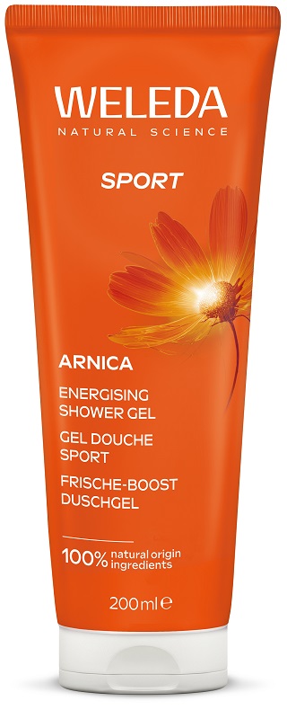 WELEDA SPORT DOCCIA ENERGY ARNICA 200ML - Parafarmacia Mostacciano
