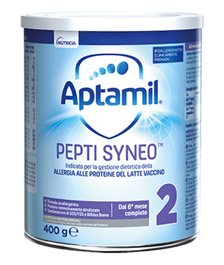 APTAMIL PEPTI SYNEO 2 400 G - Parafarmacia Mostacciano