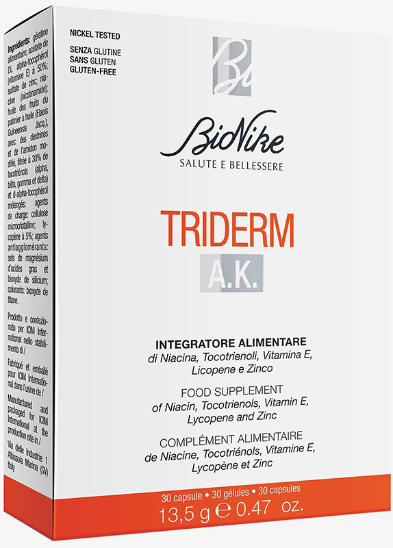 TRIDERM AK 30 CAPSULE - Parafarmacia Mostacciano