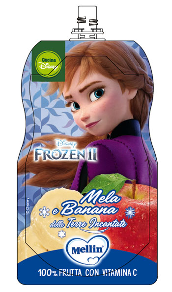 POUCH DISNEY FROZEN MELA BANANA 110 G - Parafarmacia Mostacciano