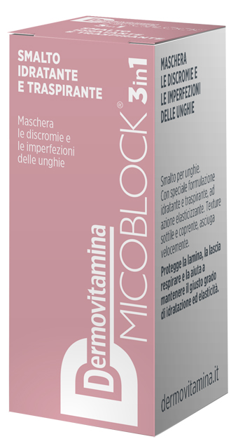 DERMOVITAMINA MICOBLOCK 3 IN 1 SMALTO IDRATANTE E TRASPIRANTE NUDE 5 ML - Parafarmacia Mostacciano