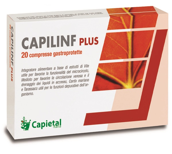 CAPILINF PLUS 20 COMPRESSE - Parafarmacia Mostacciano