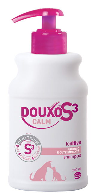 DOUXO S3 CALM SHAMPOO FLACONE 200 ML - Parafarmacia Mostacciano