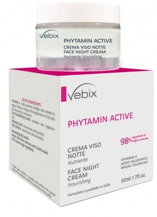 VEBIX PHYTAMIN CREMA VISO NOTTE NUTRIENTE 50 ML - Parafarmacia Mostacciano