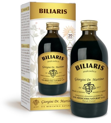 BILIARIS LIQUIDO ANALCOOLICO 200 ML - Parafarmacia Mostacciano