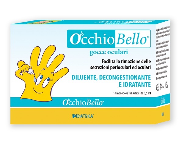OCCHIOBELLO GOCCE OCULARI 10 FLACONCINI MONODOSE RICHIUDIBILI DA 0,5 ML - Parafarmacia Mostacciano
