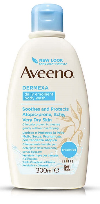 AVEENO DERMEXA BAGNO DOCCIA 300 ML - Parafarmacia Mostacciano