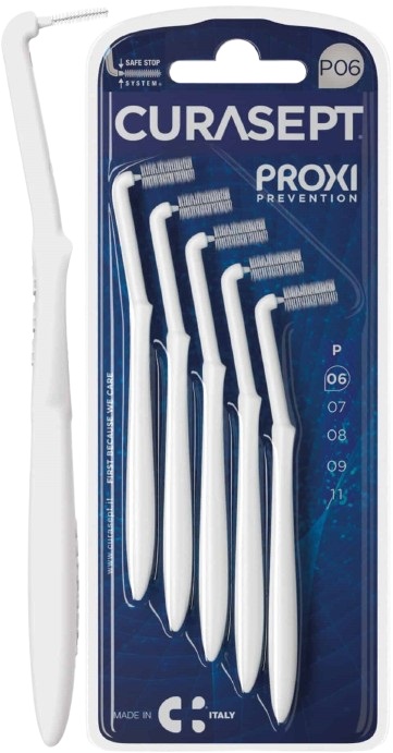 CURASEPT PROXI ANGLE P06 BIANCO/WHITE - Parafarmacia Mostacciano