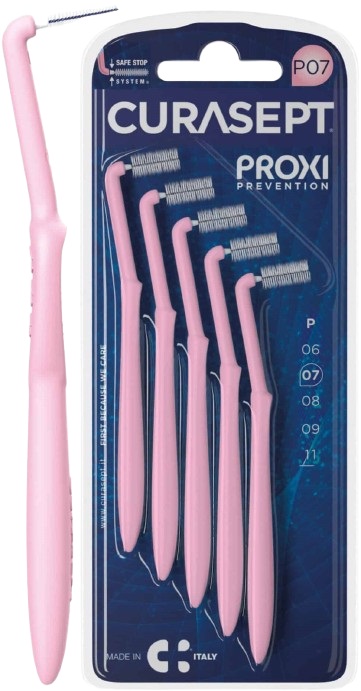 CURASEPT PROXI ANGLE P07 ROSA/PINK - Parafarmacia Mostacciano