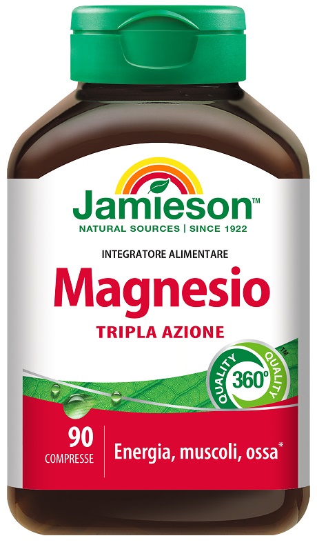 JAMIESON MAGNESIO TRIPLA AZIONE 90 COMPRESSE - Parafarmacia Mostacciano