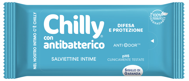 CHILLY SALVIETTE ANTIBATTERICHE 12 PEZZI - Parafarmacia Mostacciano