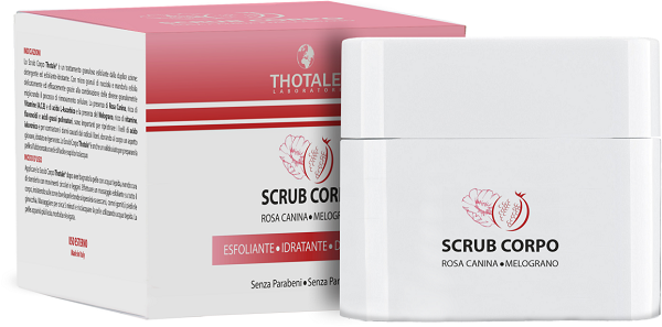 THOTALE SCRUB CORPO ROSA CANINA E MELOGRANO 200 ML - Parafarmacia Mostacciano