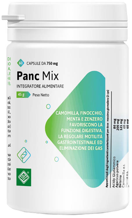 PANC MIX 60 CAPSULE DA 750 MG - Parafarmacia Mostacciano