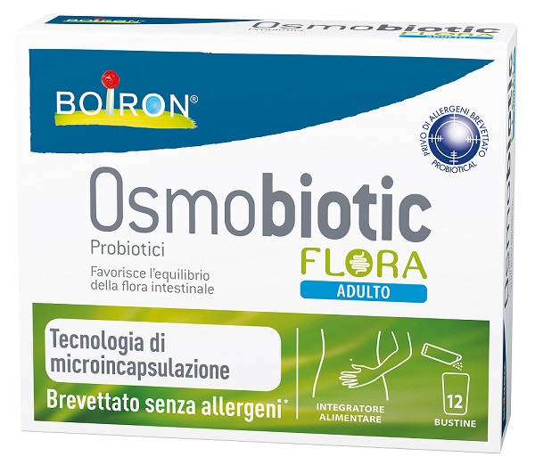 OSMOBIOTIC FLORA ADULTO 12 BUSTINE - Parafarmacia Mostacciano