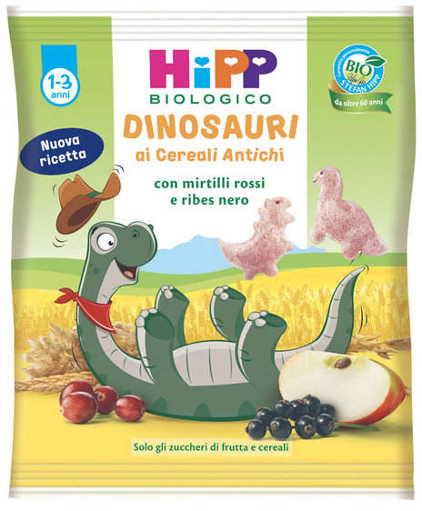 HIPP BIO DINOSAURI CEREALI ANTICHI 30 G - Parafarmacia Mostacciano