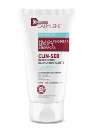 DERMOVITAMINA CALMILENE CLIN-SEB DETERGENTE DERMOPURIFICANTE TRATTAMENTO QUOTIDIANO 200 ML - Parafarmacia Mostacciano