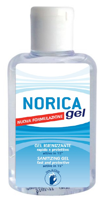 NORICA GEL IGIENIZZANTE MANI NUOVA FORMULAZIONE 80 ML - Parafarmacia Mostacciano
