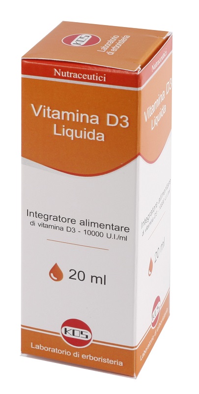 VITAMINA D LIQUIDA 20 ML 10000UI/ML - Parafarmacia Mostacciano