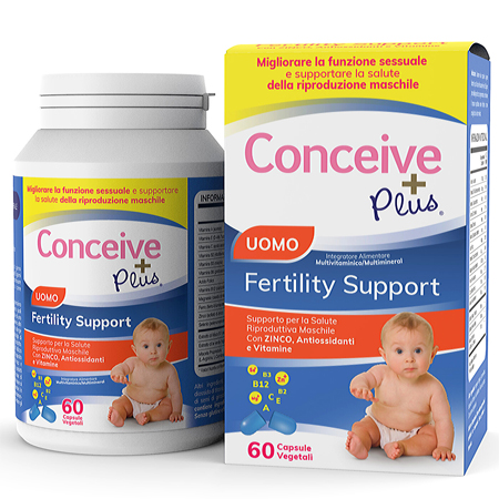 CONCEIVE PLUS SUPPORTO FERTILITA' MASCHILE 60 CAPSULE VEGETALI - Parafarmacia Mostacciano