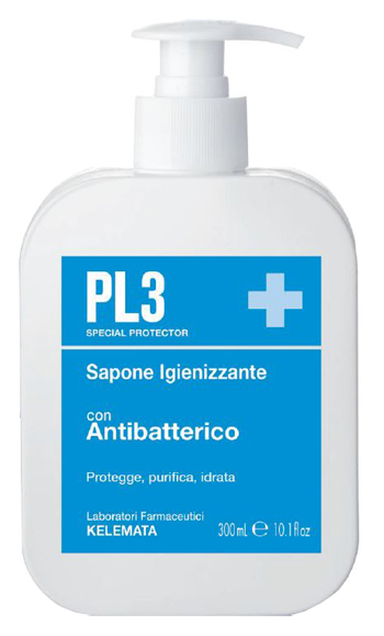 PL3 SAPONE IGIENIZZANTE CON ANTIBATTERICO 300 ML - Parafarmacia Mostacciano