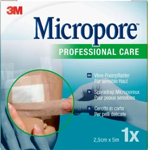 CEROTTO IN CARTA 3M MICROPORE SURGICAL TAPE M5X25MM DISPENSER - Parafarmacia Mostacciano