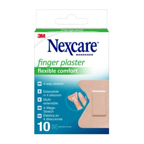 CEROTTO PREPARATO 3M NEXCARE FINGER PLASTERS NFP001W 44,5X51MM - Parafarmacia Mostacciano