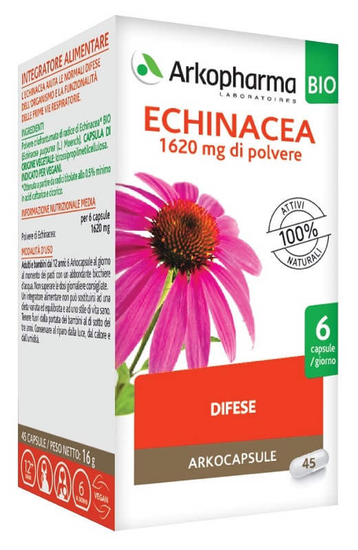 ARKOCPS ECHINACEA 45 CAPSULE BIO - Parafarmacia Mostacciano