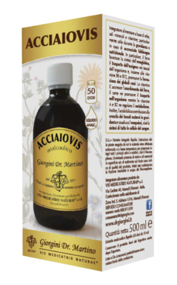 ACCIAIOVIS LIQUIDO ANALCOOLICO 500 ML - Parafarmacia Mostacciano