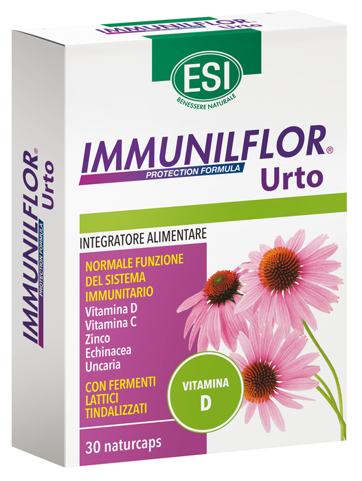 ESI IMMUNILFLOR URTO VITAMINA D 30 NATURCAPS - Parafarmacia Mostacciano