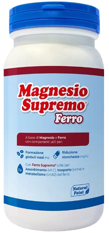 MAGNESIO SUPREMO FERRO 150 G - Parafarmacia Mostacciano