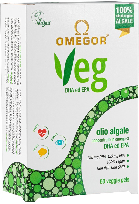 OMEGOR VEG 60 CAPSULE - Parafarmacia Mostacciano