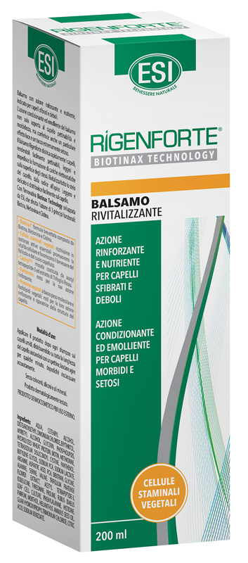 ESI RIGENFORTE BALSAMO RIVITALIZZANTE 200 ML - Parafarmacia Mostacciano